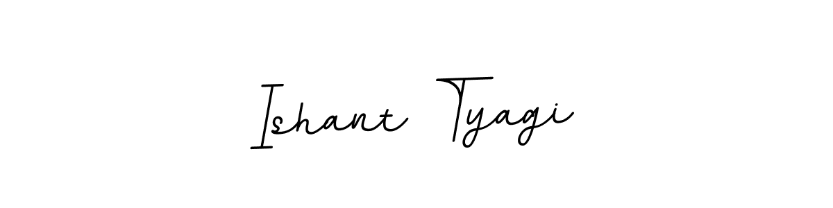 How to make Ishant Tyagi signature? BallpointsItalic-DORy9 is a professional autograph style. Create handwritten signature for Ishant Tyagi name. Ishant Tyagi signature style 11 images and pictures png