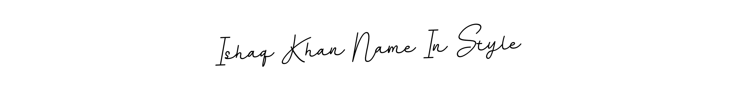 Design your own signature with our free online signature maker. With this signature software, you can create a handwritten (BallpointsItalic-DORy9) signature for name Ishaq Khan Name In Style. Ishaq Khan Name In Style signature style 11 images and pictures png