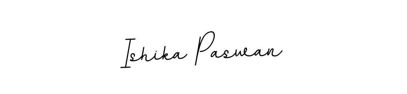 This is the best signature style for the Ishika Paswan name. Also you like these signature font (BallpointsItalic-DORy9). Mix name signature. Ishika Paswan signature style 11 images and pictures png