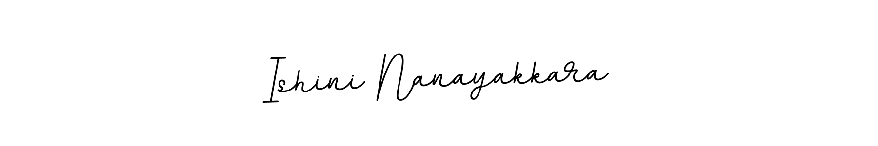 How to make Ishini Nanayakkara signature? BallpointsItalic-DORy9 is a professional autograph style. Create handwritten signature for Ishini Nanayakkara name. Ishini Nanayakkara signature style 11 images and pictures png