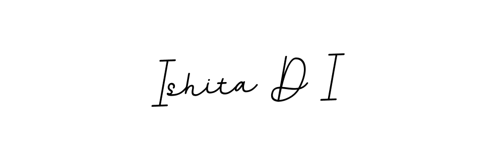 How to make Ishita D I signature? BallpointsItalic-DORy9 is a professional autograph style. Create handwritten signature for Ishita D I name. Ishita D I signature style 11 images and pictures png