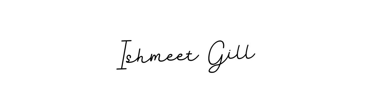 Similarly BallpointsItalic-DORy9 is the best handwritten signature design. Signature creator online .You can use it as an online autograph creator for name Ishmeet Gill. Ishmeet Gill signature style 11 images and pictures png