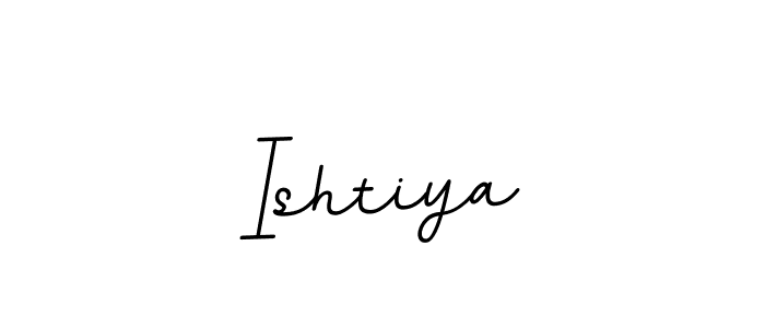The best way (BallpointsItalic-DORy9) to make a short signature is to pick only two or three words in your name. The name Ishtiya include a total of six letters. For converting this name. Ishtiya signature style 11 images and pictures png