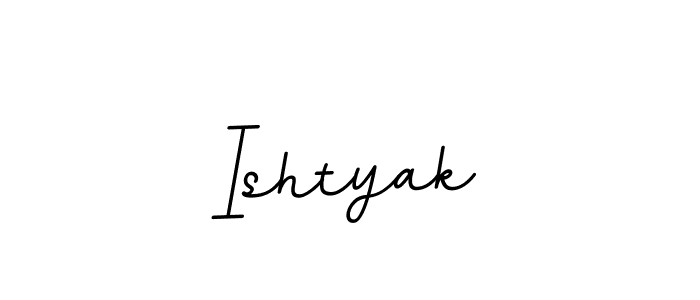 BallpointsItalic-DORy9 is a professional signature style that is perfect for those who want to add a touch of class to their signature. It is also a great choice for those who want to make their signature more unique. Get Ishtyak name to fancy signature for free. Ishtyak signature style 11 images and pictures png