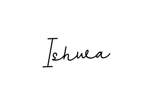 It looks lik you need a new signature style for name Ishwa. Design unique handwritten (BallpointsItalic-DORy9) signature with our free signature maker in just a few clicks. Ishwa signature style 11 images and pictures png