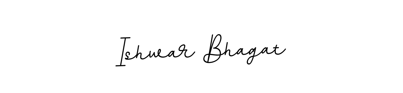 Make a beautiful signature design for name Ishwar Bhagat. With this signature (BallpointsItalic-DORy9) style, you can create a handwritten signature for free. Ishwar Bhagat signature style 11 images and pictures png