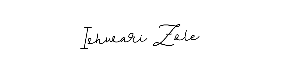 Make a beautiful signature design for name Ishwari Zole. Use this online signature maker to create a handwritten signature for free. Ishwari Zole signature style 11 images and pictures png