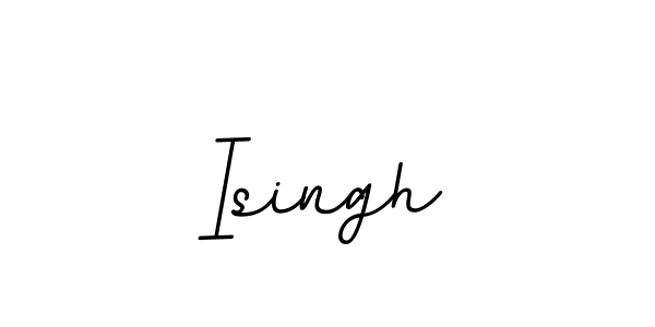 Make a beautiful signature design for name Isingh. With this signature (BallpointsItalic-DORy9) style, you can create a handwritten signature for free. Isingh signature style 11 images and pictures png