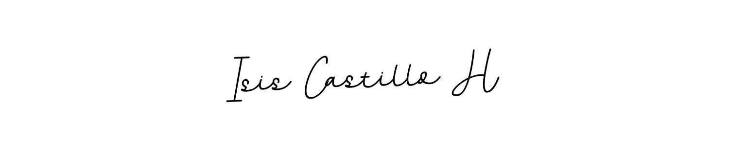How to Draw Isis Castillo H signature style? BallpointsItalic-DORy9 is a latest design signature styles for name Isis Castillo H. Isis Castillo H signature style 11 images and pictures png