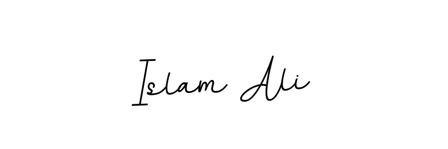 Islam Ali stylish signature style. Best Handwritten Sign (BallpointsItalic-DORy9) for my name. Handwritten Signature Collection Ideas for my name Islam Ali. Islam Ali signature style 11 images and pictures png