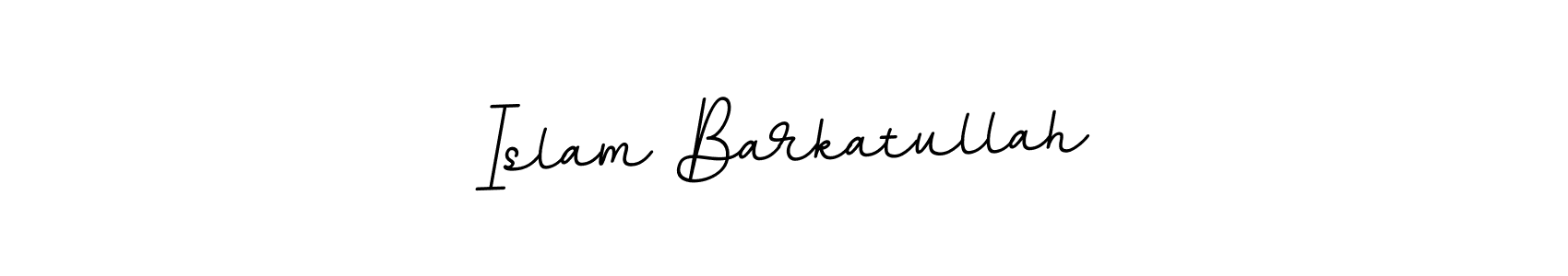 Also we have Islam Barkatullah name is the best signature style. Create professional handwritten signature collection using BallpointsItalic-DORy9 autograph style. Islam Barkatullah signature style 11 images and pictures png
