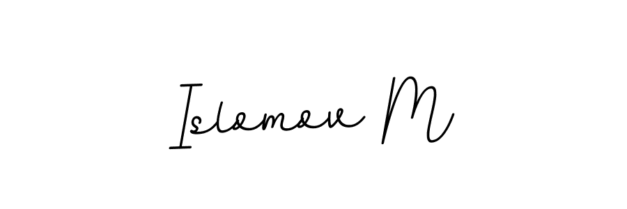 Here are the top 10 professional signature styles for the name Islomov M. These are the best autograph styles you can use for your name. Islomov M signature style 11 images and pictures png