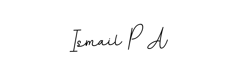 How to Draw Ismail P A signature style? BallpointsItalic-DORy9 is a latest design signature styles for name Ismail P A. Ismail P A signature style 11 images and pictures png