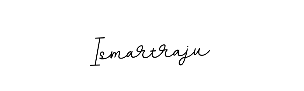 Design your own signature with our free online signature maker. With this signature software, you can create a handwritten (BallpointsItalic-DORy9) signature for name Ismartraju. Ismartraju signature style 11 images and pictures png
