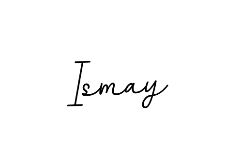 Use a signature maker to create a handwritten signature online. With this signature software, you can design (BallpointsItalic-DORy9) your own signature for name Ismay. Ismay signature style 11 images and pictures png