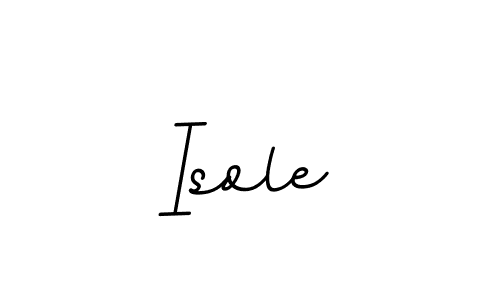 Also You can easily find your signature by using the search form. We will create Isole name handwritten signature images for you free of cost using BallpointsItalic-DORy9 sign style. Isole signature style 11 images and pictures png