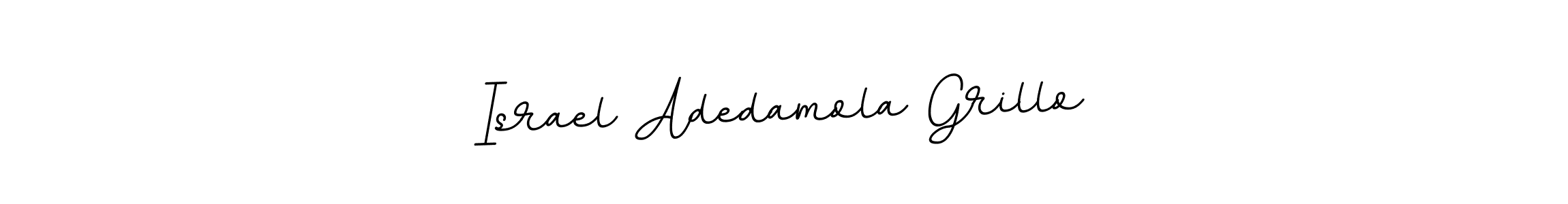 It looks lik you need a new signature style for name Israel Adedamola Grillo. Design unique handwritten (BallpointsItalic-DORy9) signature with our free signature maker in just a few clicks. Israel Adedamola Grillo signature style 11 images and pictures png