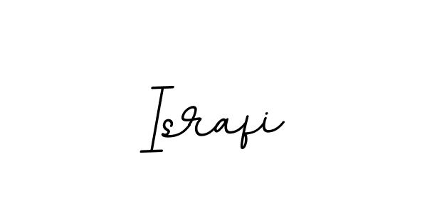 Create a beautiful signature design for name Israfi. With this signature (BallpointsItalic-DORy9) fonts, you can make a handwritten signature for free. Israfi signature style 11 images and pictures png