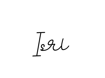 Create a beautiful signature design for name Isrl. With this signature (BallpointsItalic-DORy9) fonts, you can make a handwritten signature for free. Isrl signature style 11 images and pictures png