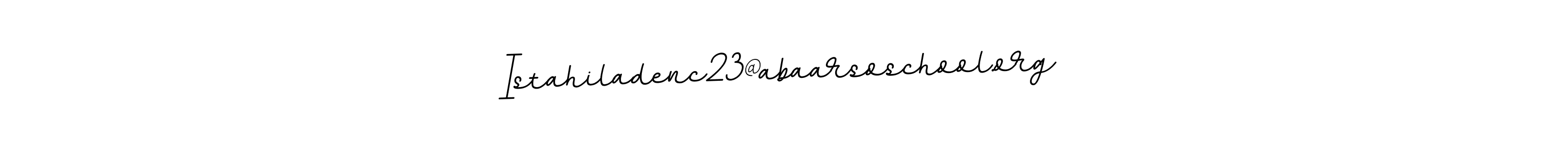 Once you've used our free online signature maker to create your best signature BallpointsItalic-DORy9 style, it's time to enjoy all of the benefits that Istahiladenc23@abaarsoschool.org name signing documents. Istahiladenc23@abaarsoschool.org signature style 11 images and pictures png