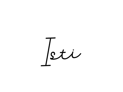 The best way (BallpointsItalic-DORy9) to make a short signature is to pick only two or three words in your name. The name Isti include a total of six letters. For converting this name. Isti signature style 11 images and pictures png