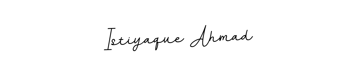 How to Draw Istiyaque Ahmad signature style? BallpointsItalic-DORy9 is a latest design signature styles for name Istiyaque Ahmad. Istiyaque Ahmad signature style 11 images and pictures png