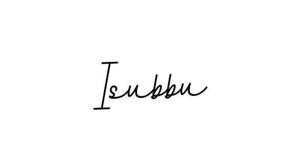 Make a beautiful signature design for name Isubbu. With this signature (BallpointsItalic-DORy9) style, you can create a handwritten signature for free. Isubbu signature style 11 images and pictures png