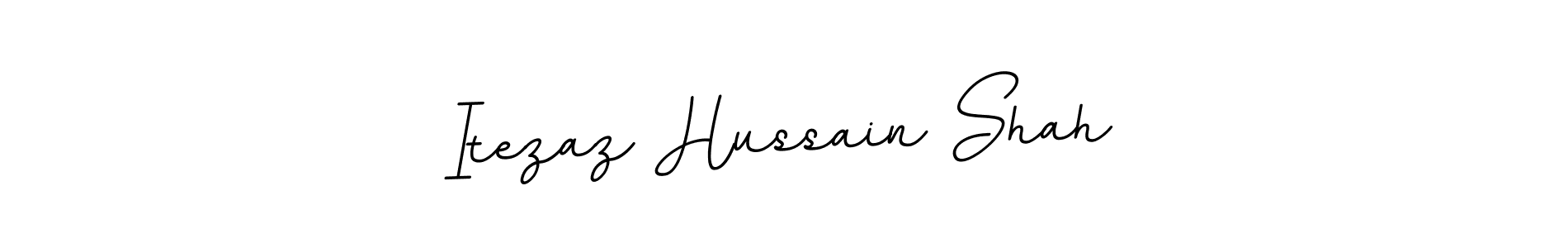 Design your own signature with our free online signature maker. With this signature software, you can create a handwritten (BallpointsItalic-DORy9) signature for name Itezaz Hussain Shah. Itezaz Hussain Shah signature style 11 images and pictures png