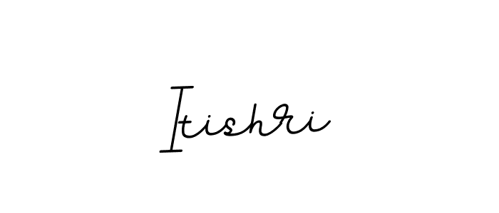 Use a signature maker to create a handwritten signature online. With this signature software, you can design (BallpointsItalic-DORy9) your own signature for name Itishri. Itishri signature style 11 images and pictures png