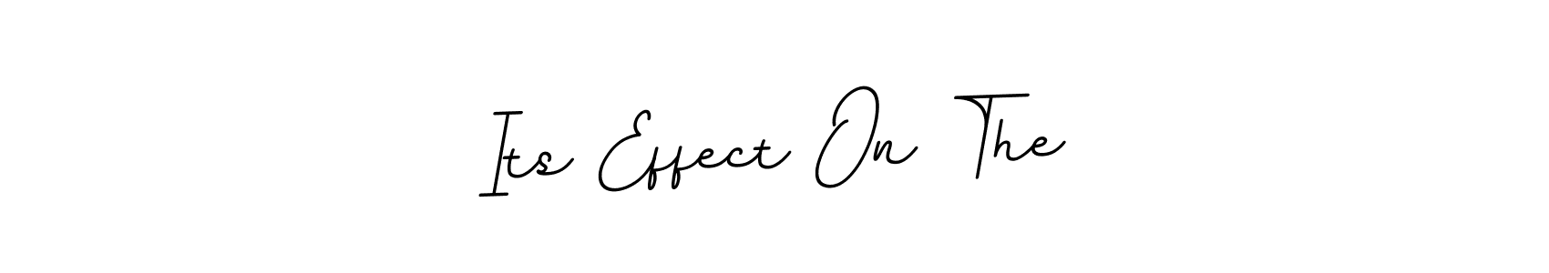 Make a beautiful signature design for name Its Effect On The. With this signature (BallpointsItalic-DORy9) style, you can create a handwritten signature for free. Its Effect On The signature style 11 images and pictures png