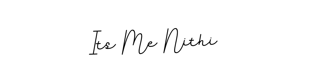 How to make Its Me Nithi name signature. Use BallpointsItalic-DORy9 style for creating short signs online. This is the latest handwritten sign. Its Me Nithi signature style 11 images and pictures png
