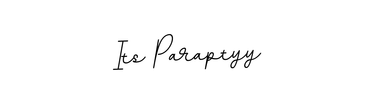 How to make Its Paraptyy name signature. Use BallpointsItalic-DORy9 style for creating short signs online. This is the latest handwritten sign. Its Paraptyy signature style 11 images and pictures png