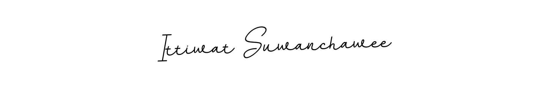 Ittiwat Suwanchawee stylish signature style. Best Handwritten Sign (BallpointsItalic-DORy9) for my name. Handwritten Signature Collection Ideas for my name Ittiwat Suwanchawee. Ittiwat Suwanchawee signature style 11 images and pictures png