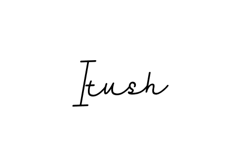 How to make Itush name signature. Use BallpointsItalic-DORy9 style for creating short signs online. This is the latest handwritten sign. Itush signature style 11 images and pictures png