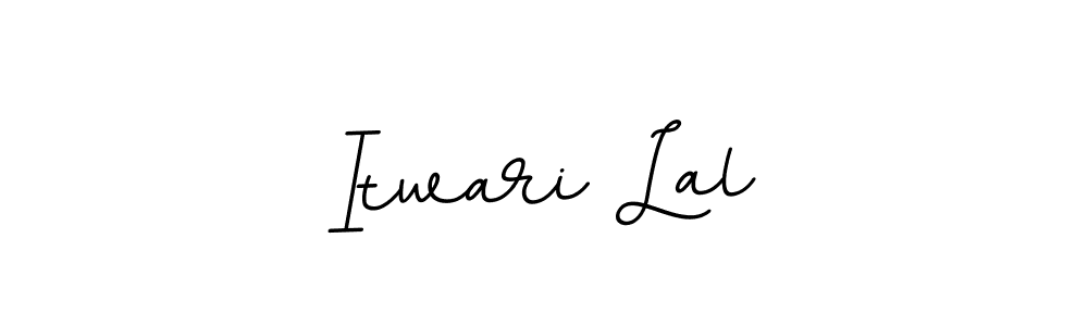 Make a beautiful signature design for name Itwari Lal. With this signature (BallpointsItalic-DORy9) style, you can create a handwritten signature for free. Itwari Lal signature style 11 images and pictures png