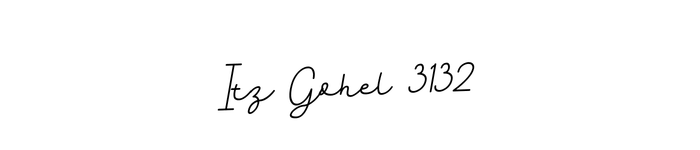 Itz Gohel 3132 stylish signature style. Best Handwritten Sign (BallpointsItalic-DORy9) for my name. Handwritten Signature Collection Ideas for my name Itz Gohel 3132. Itz Gohel 3132 signature style 11 images and pictures png