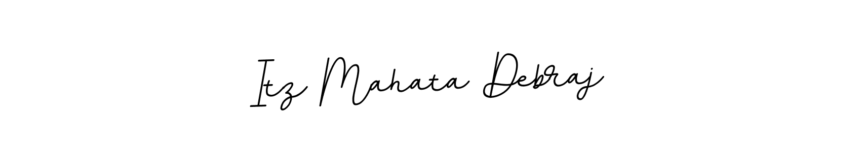 It looks lik you need a new signature style for name Itz Mahata Debraj. Design unique handwritten (BallpointsItalic-DORy9) signature with our free signature maker in just a few clicks. Itz Mahata Debraj signature style 11 images and pictures png