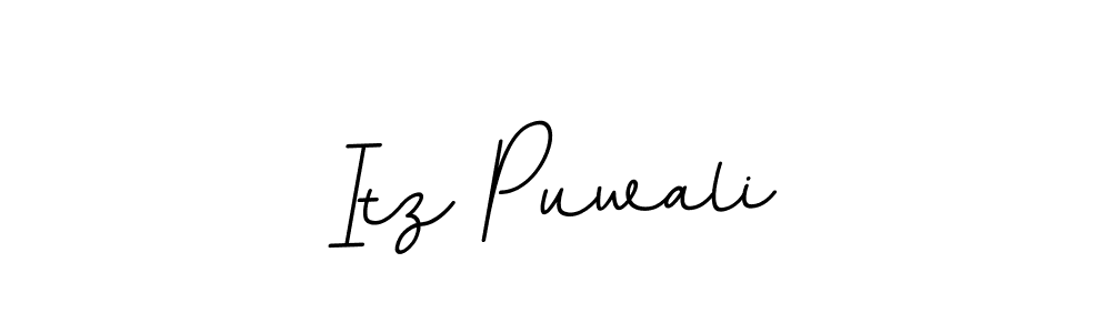 Also You can easily find your signature by using the search form. We will create Itz Puwali name handwritten signature images for you free of cost using BallpointsItalic-DORy9 sign style. Itz Puwali signature style 11 images and pictures png