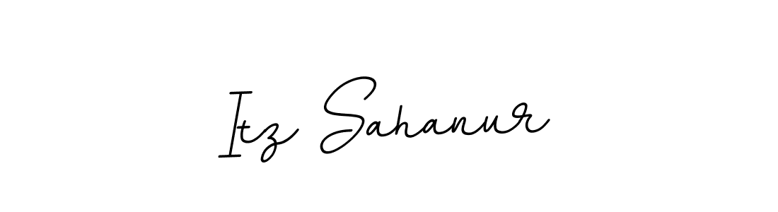 Similarly BallpointsItalic-DORy9 is the best handwritten signature design. Signature creator online .You can use it as an online autograph creator for name Itz Sahanur. Itz Sahanur signature style 11 images and pictures png