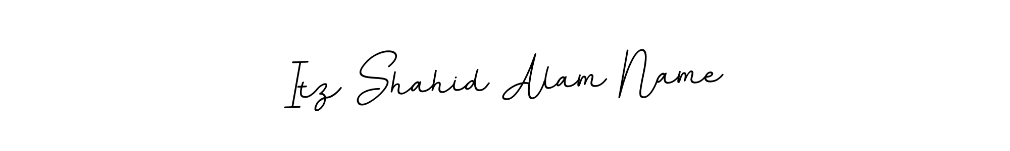Create a beautiful signature design for name Itz Shahid Alam Name. With this signature (BallpointsItalic-DORy9) fonts, you can make a handwritten signature for free. Itz Shahid Alam Name signature style 11 images and pictures png