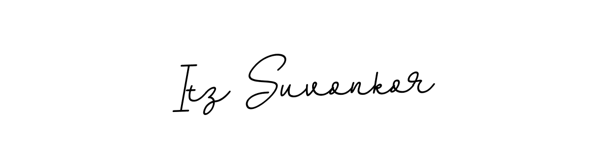 How to make Itz Suvonkor signature? BallpointsItalic-DORy9 is a professional autograph style. Create handwritten signature for Itz Suvonkor name. Itz Suvonkor signature style 11 images and pictures png
