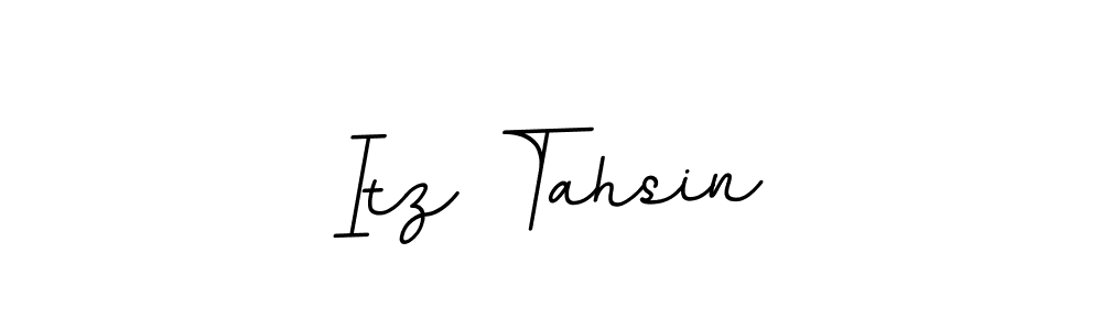 Similarly BallpointsItalic-DORy9 is the best handwritten signature design. Signature creator online .You can use it as an online autograph creator for name Itz Tahsin. Itz Tahsin signature style 11 images and pictures png