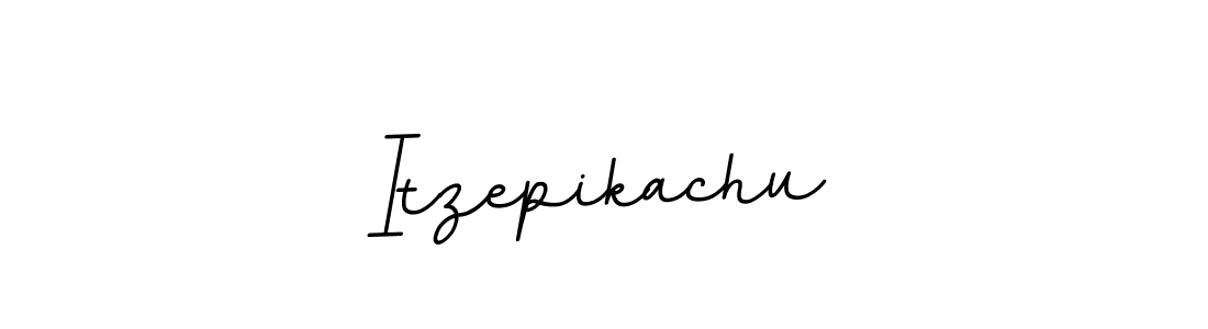 Itzepikachu stylish signature style. Best Handwritten Sign (BallpointsItalic-DORy9) for my name. Handwritten Signature Collection Ideas for my name Itzepikachu. Itzepikachu signature style 11 images and pictures png