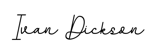 Discover the perfect balance of readability and style for Ivan Dickson with BallpointsItalic-DORy9 font. Create your dream signature today. Ivan Dickson signature style 11 images and pictures png