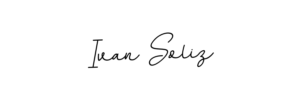 Design your own signature with our free online signature maker. With this signature software, you can create a handwritten (BallpointsItalic-DORy9) signature for name Ivan Soliz. Ivan Soliz signature style 11 images and pictures png