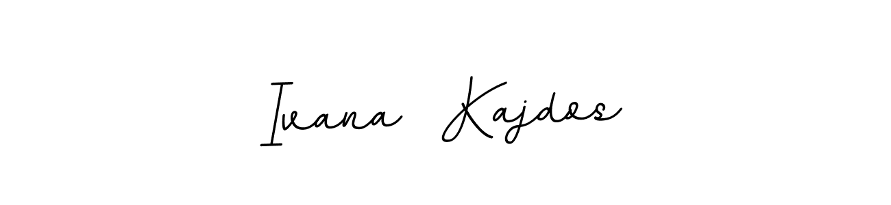 Similarly BallpointsItalic-DORy9 is the best handwritten signature design. Signature creator online .You can use it as an online autograph creator for name Ivana  Kajdos. Ivana  Kajdos signature style 11 images and pictures png