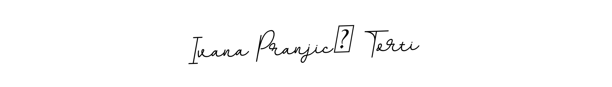 Also we have Ivana Pranjicć Torti name is the best signature style. Create professional handwritten signature collection using BallpointsItalic-DORy9 autograph style. Ivana Pranjicć Torti signature style 11 images and pictures png