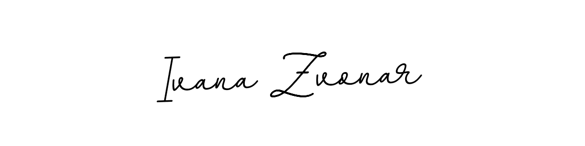 It looks lik you need a new signature style for name Ivana Zvonar. Design unique handwritten (BallpointsItalic-DORy9) signature with our free signature maker in just a few clicks. Ivana Zvonar signature style 11 images and pictures png