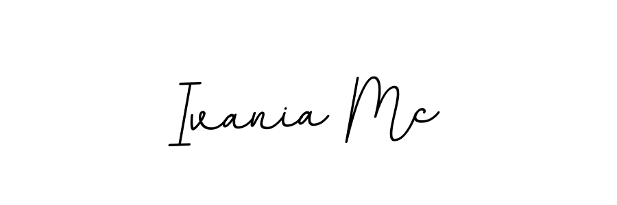 How to make Ivania Mc signature? BallpointsItalic-DORy9 is a professional autograph style. Create handwritten signature for Ivania Mc name. Ivania Mc signature style 11 images and pictures png