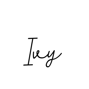Design your own signature with our free online signature maker. With this signature software, you can create a handwritten (BallpointsItalic-DORy9) signature for name Ivy. Ivy signature style 11 images and pictures png